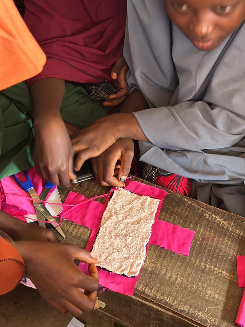 Community engagement at the IDP Camp